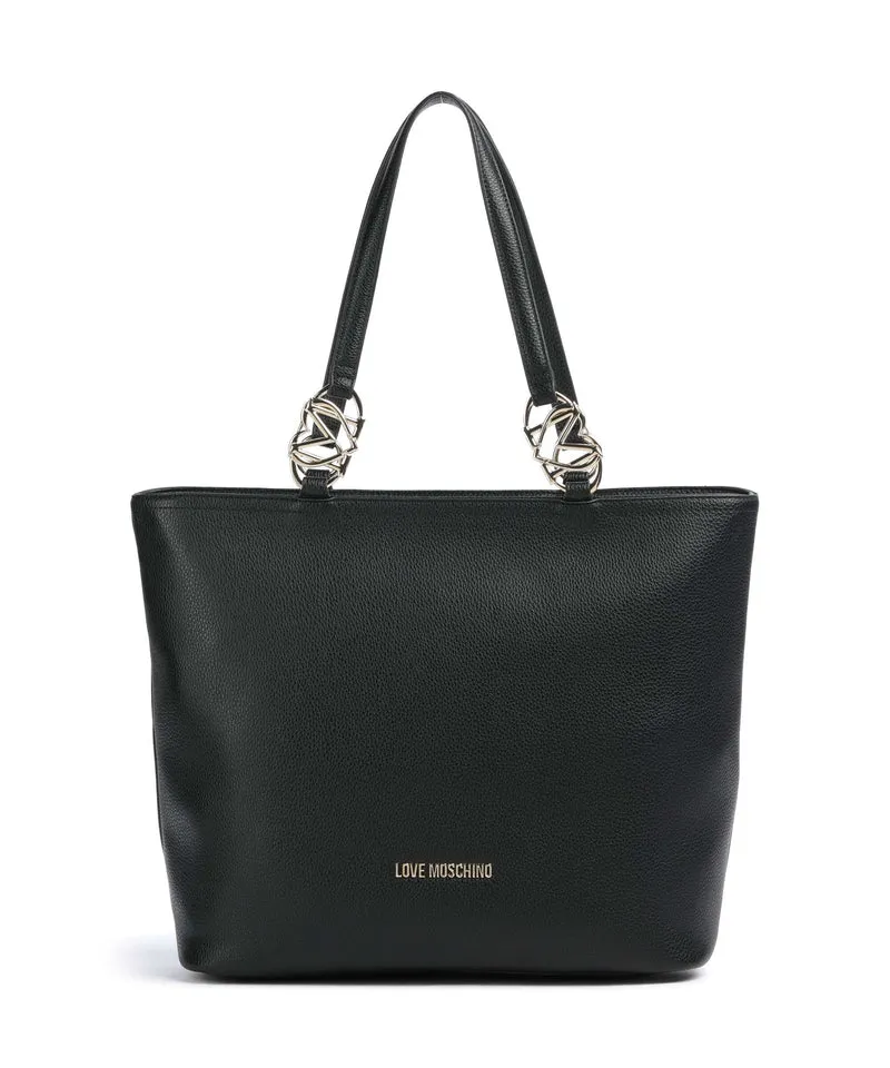 Love Moschino Jewel Bolsa shopping black