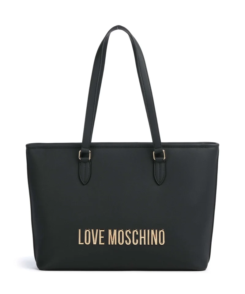 Love Moschino Bold Love Bolsa shopping black