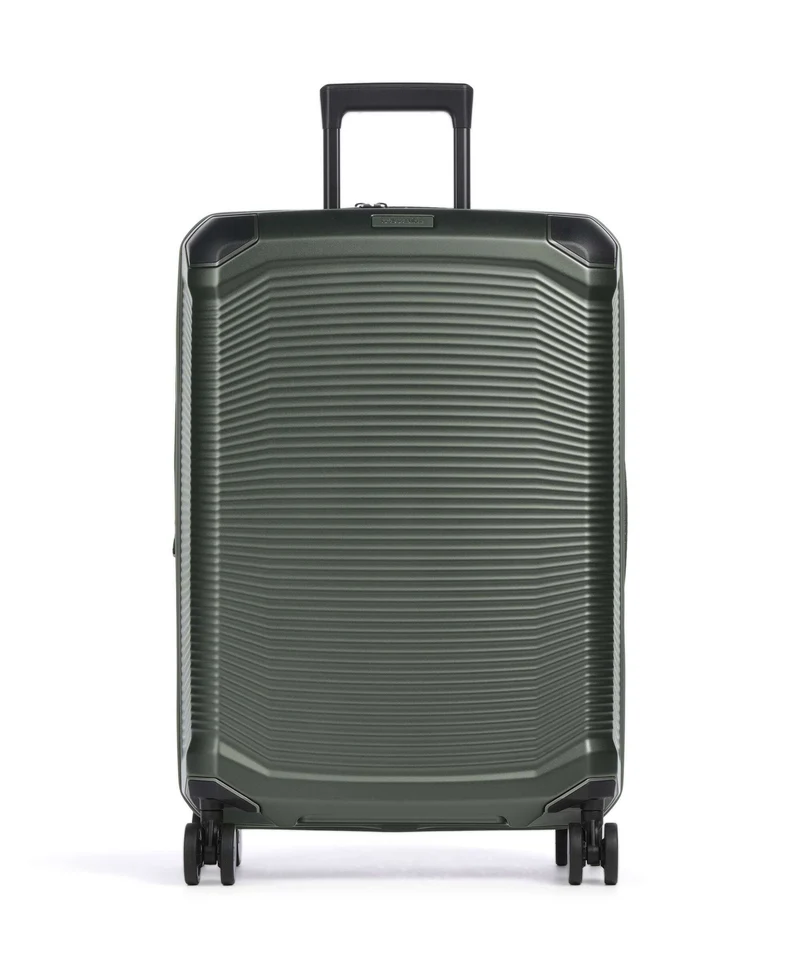 Travelite Millenium Maleta con 4 ruedas pine green