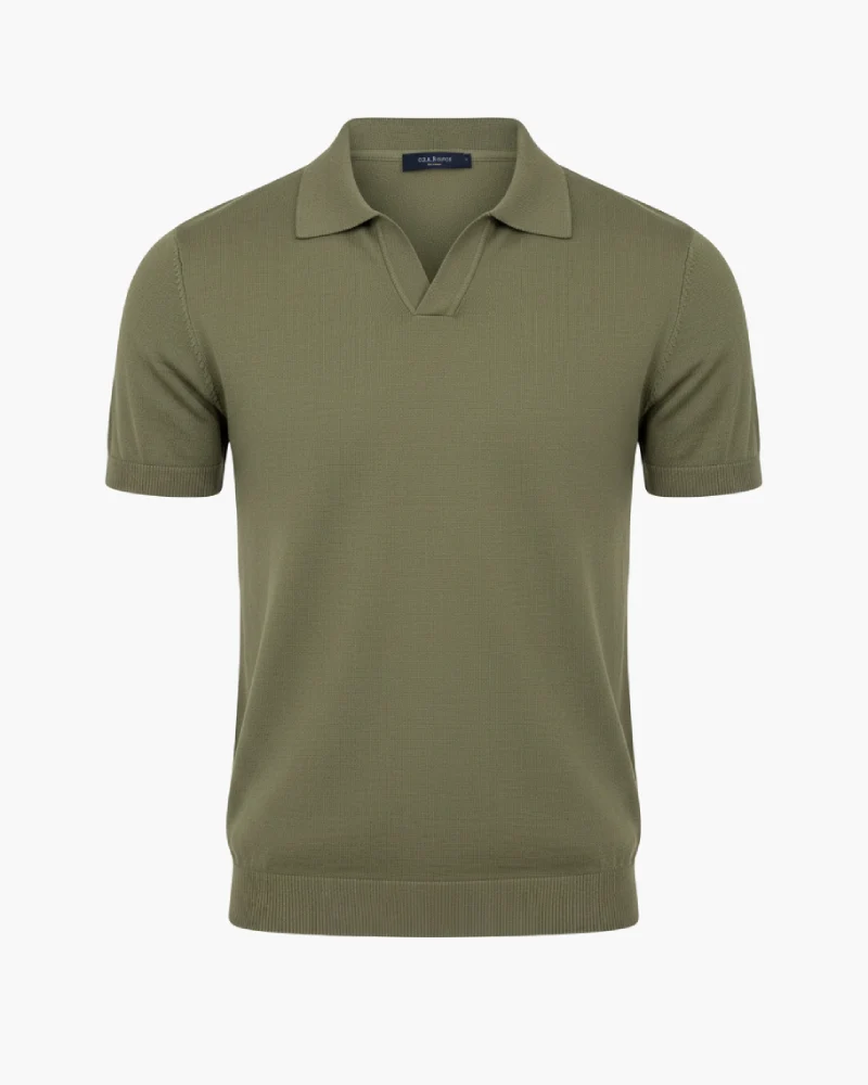 Polo sans bouton