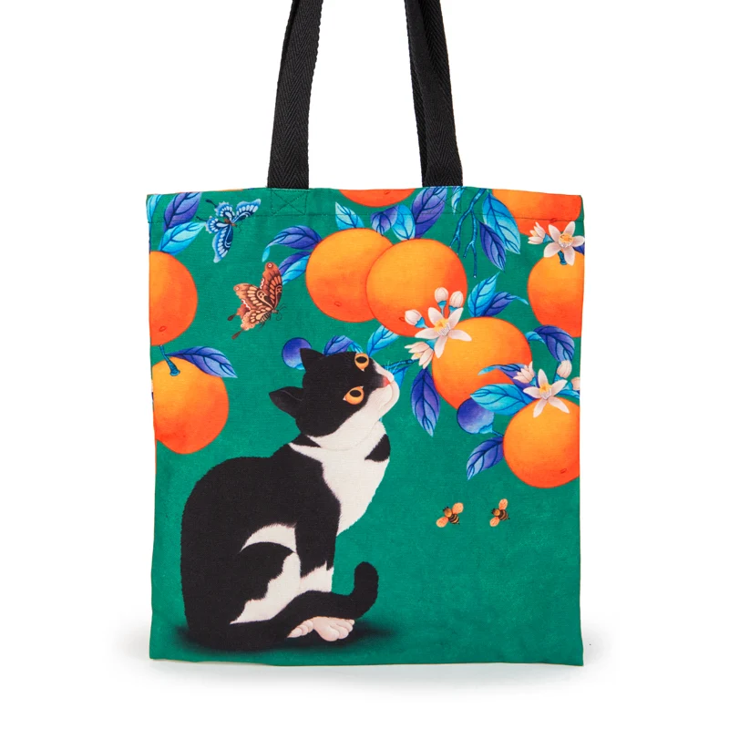 Tote bag Gato Koreano x Art Laon