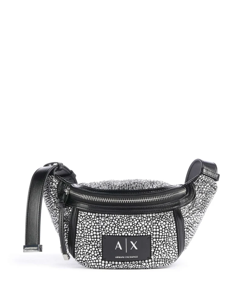 Armani Exchange Alice Bandolera black/crystal