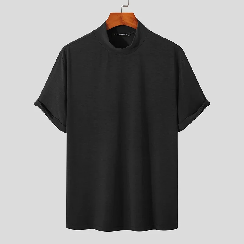 T Shirt Col Montant
