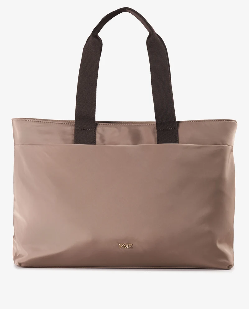 SHOPPER NYLON BEIGE