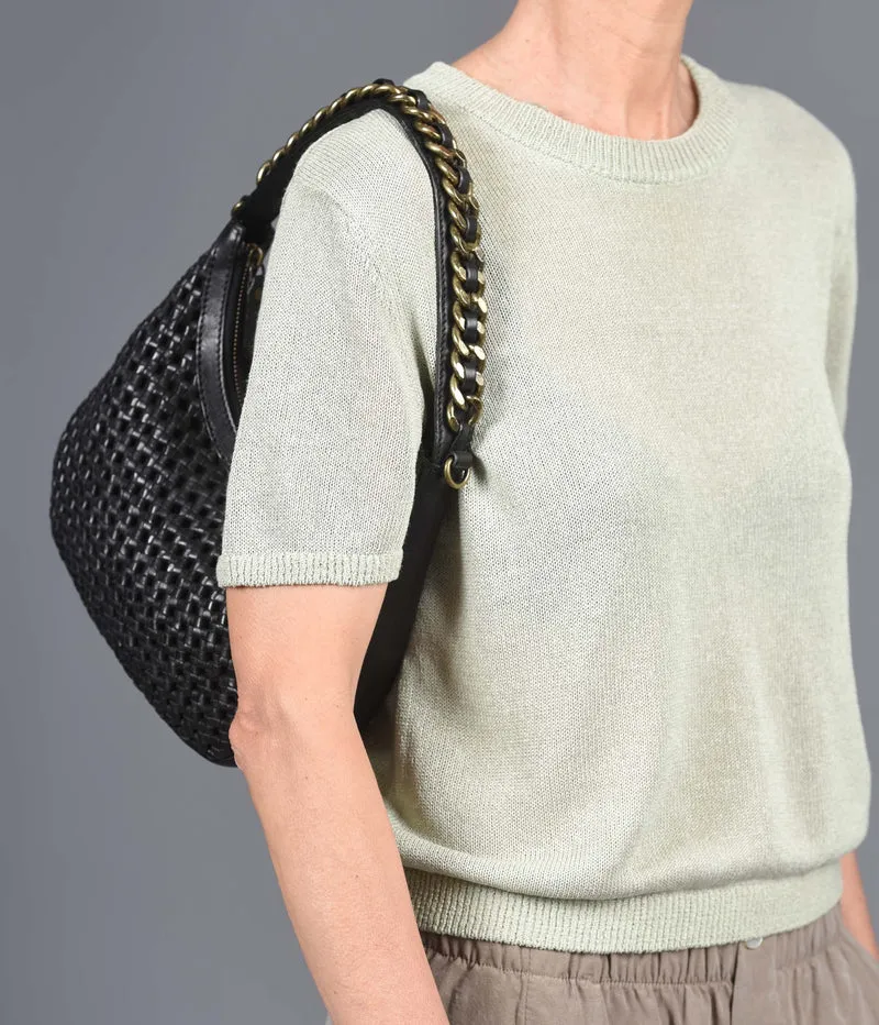Bolso de hombro pequeño THB Chain