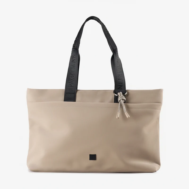 SHOPPER ENGOMADO BEIGE
