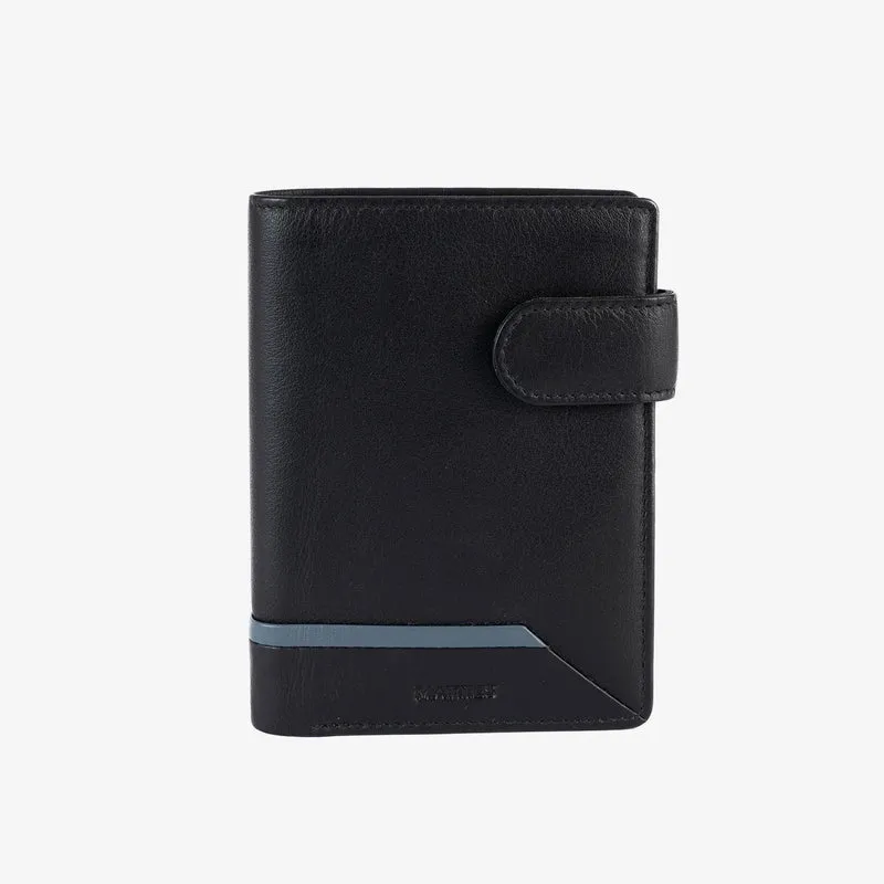 Billetero de Piel (9x12cm) monedero a clic Matties Core
