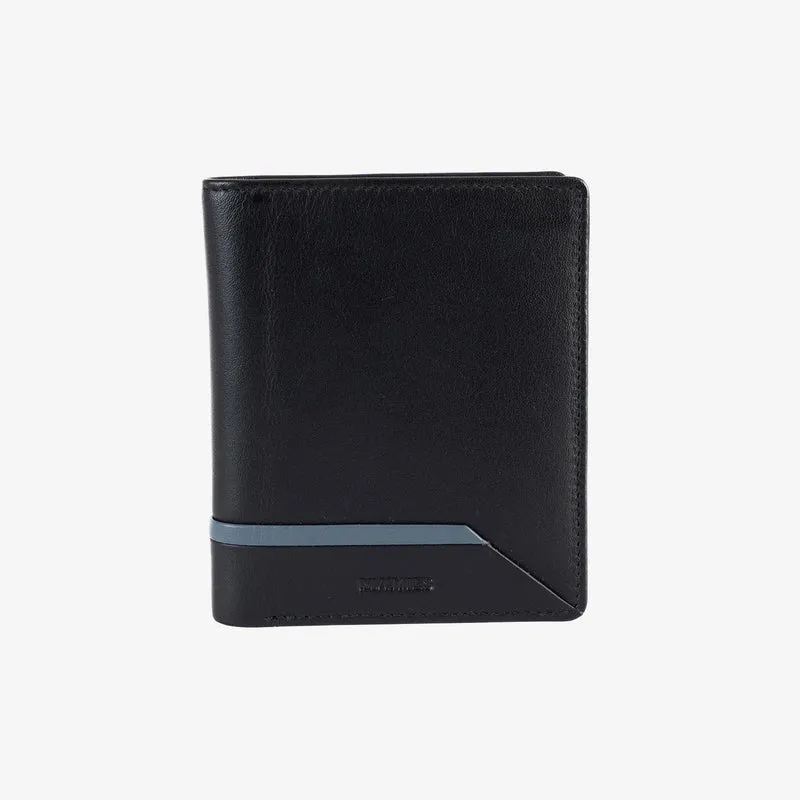 Billetero de Piel (9x11cm) con monedero a clic Matties Core