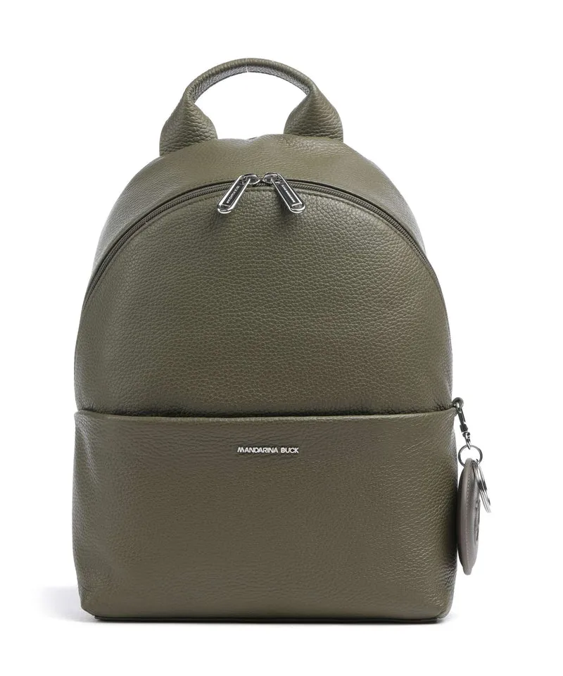 Mandarina Duck Mellow Leather Mochila winter olive