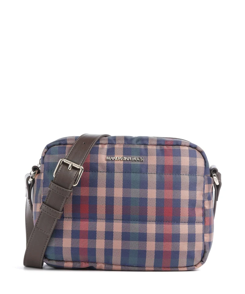 Mandarina Duck Tartan Bandolera tartan brown
