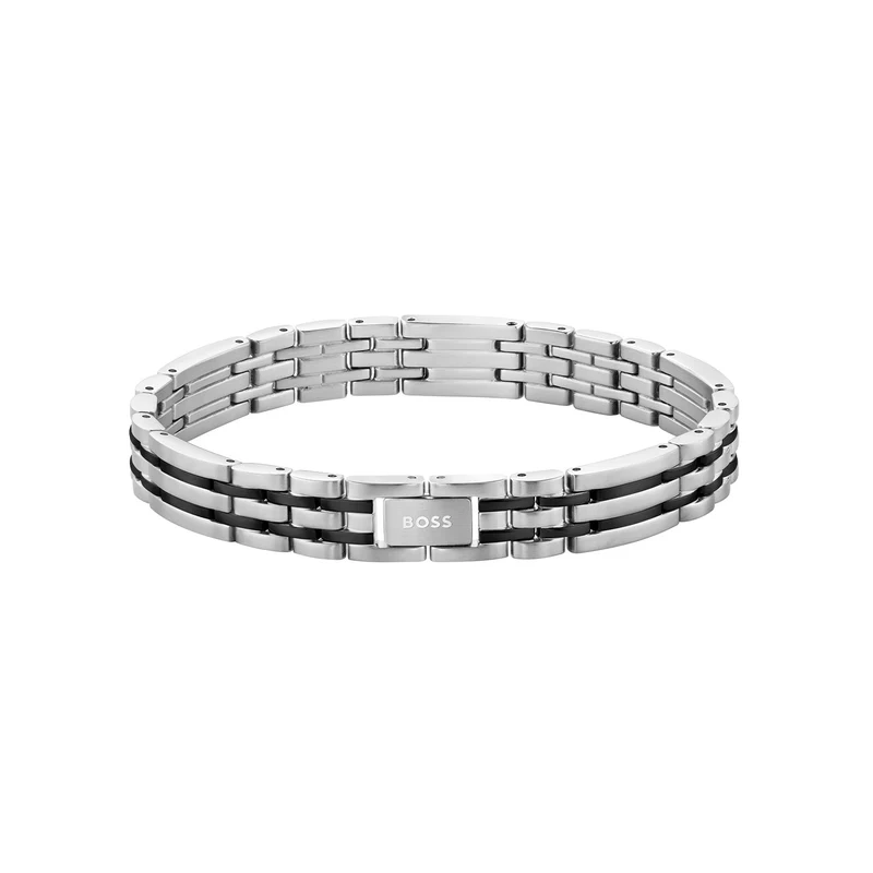 Hugo Boss Roestvrij Staal Zilverkleurige Heren Schakelarmband HBJ1580814