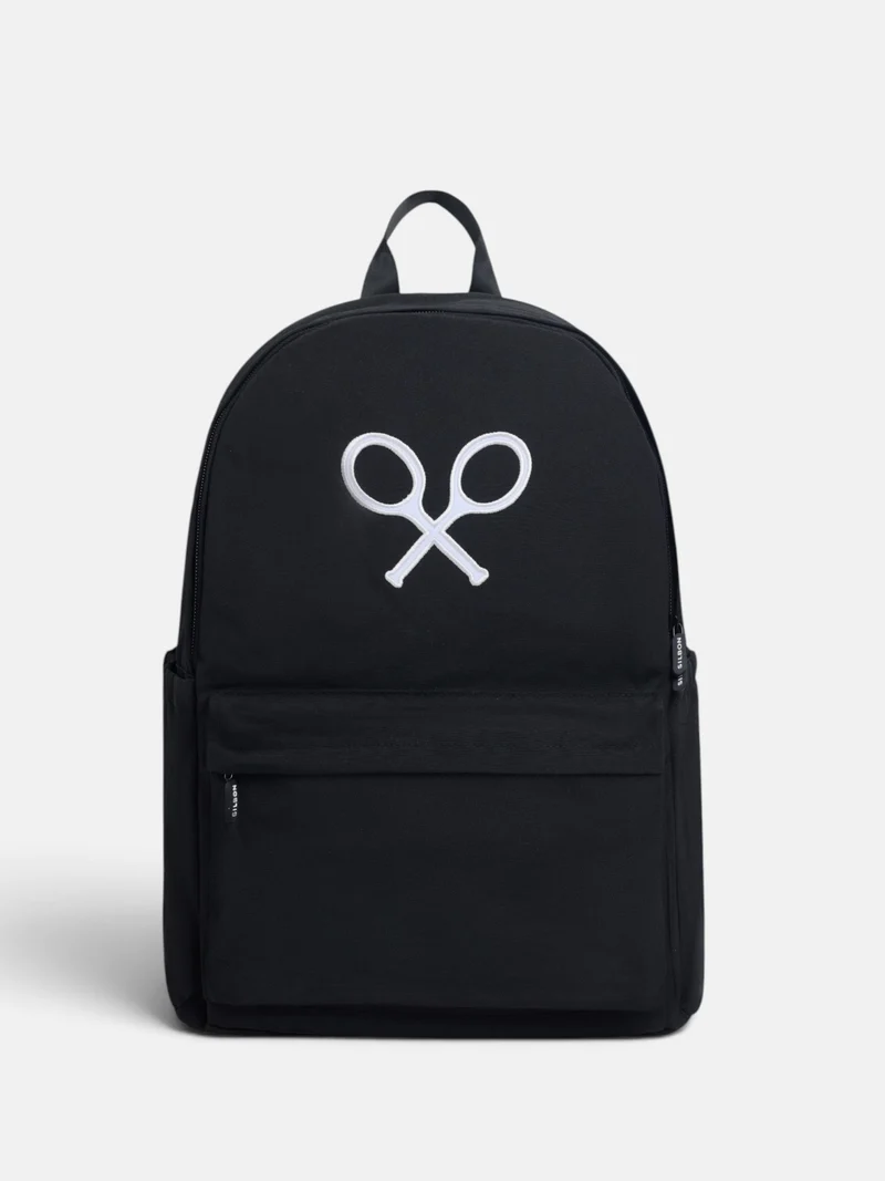 Mochila sport raquetas negra