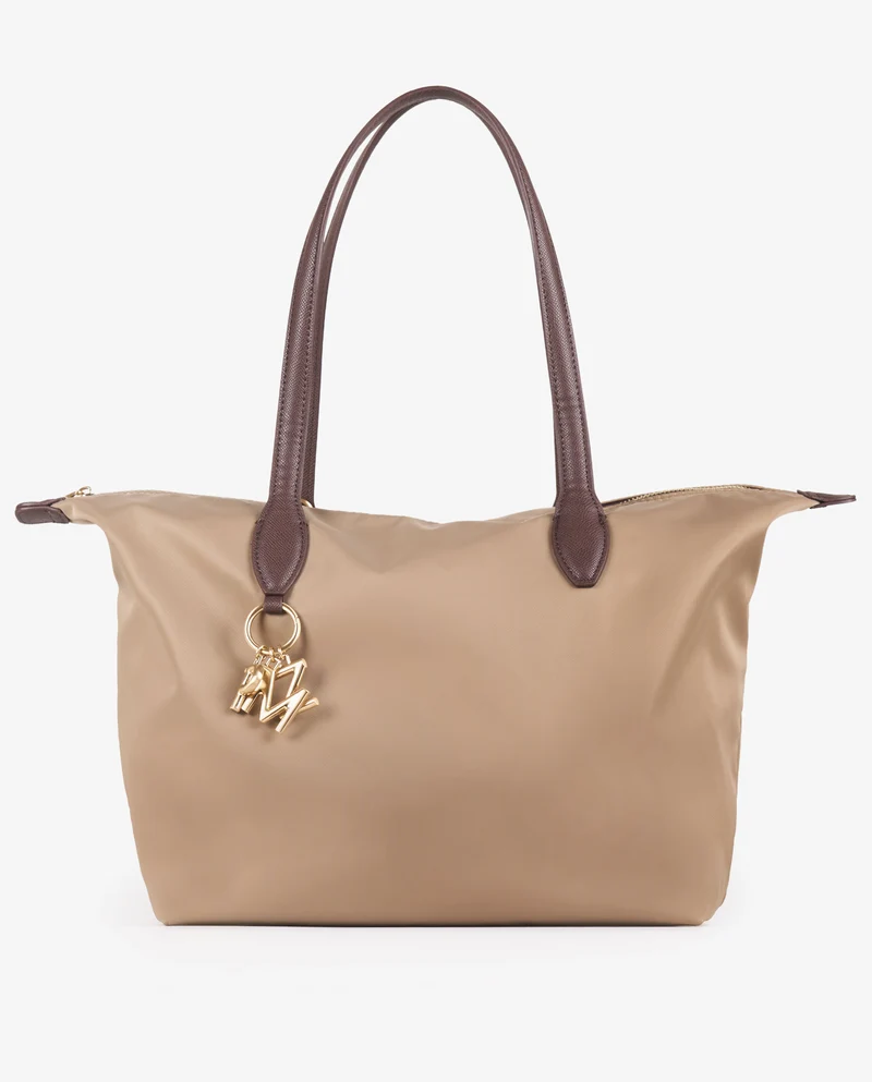 SHOPPER NYLON BEIGE