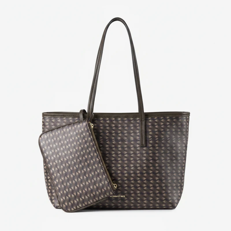 SHOPPER LOGOMANÍA MARRÓN