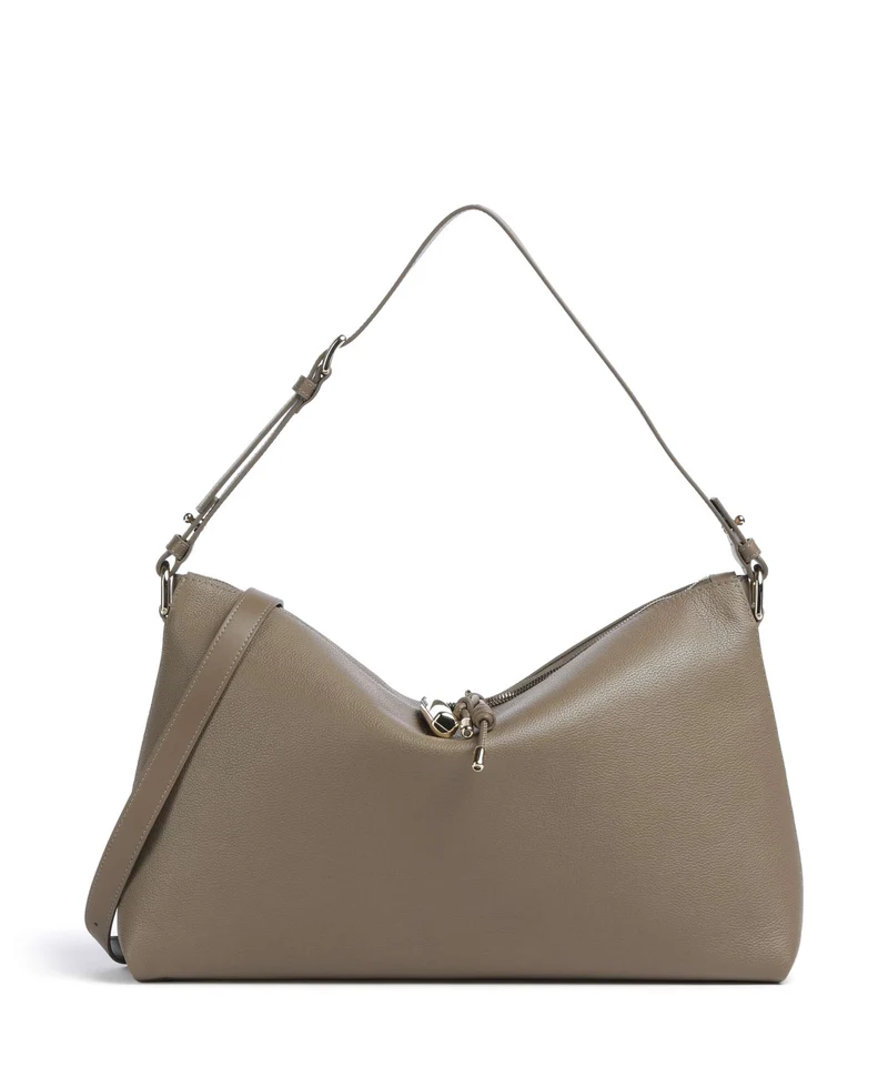 Furla Debby M Bolso de hobo muddy gray