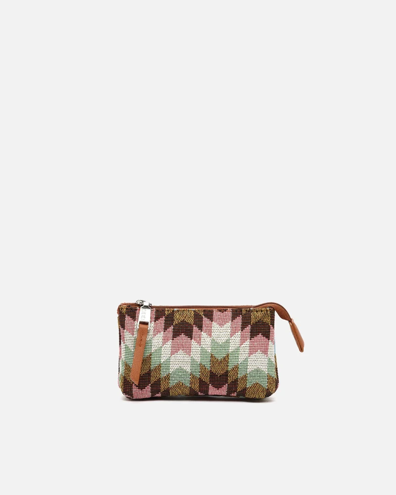 Dila portamonedas estampado jacquard