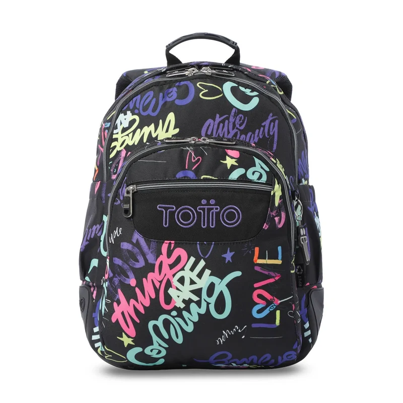Mochila escolar Totto Rayol - Letry