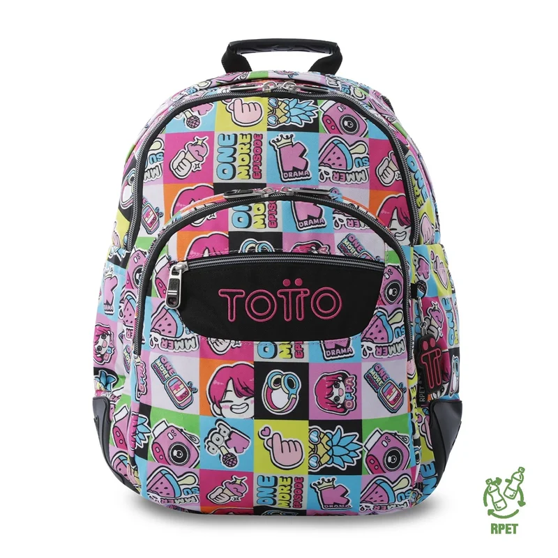 Mochila escolar Totto Rayol | K-Pop