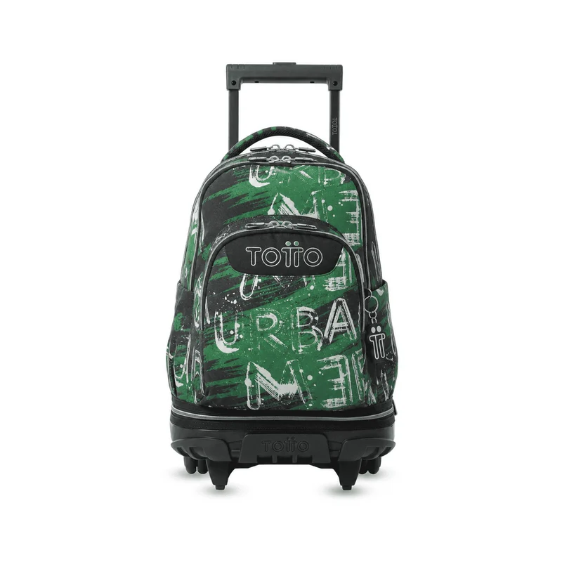 Mochila escolar ruedas desmontable Totto Tiza - Grounge