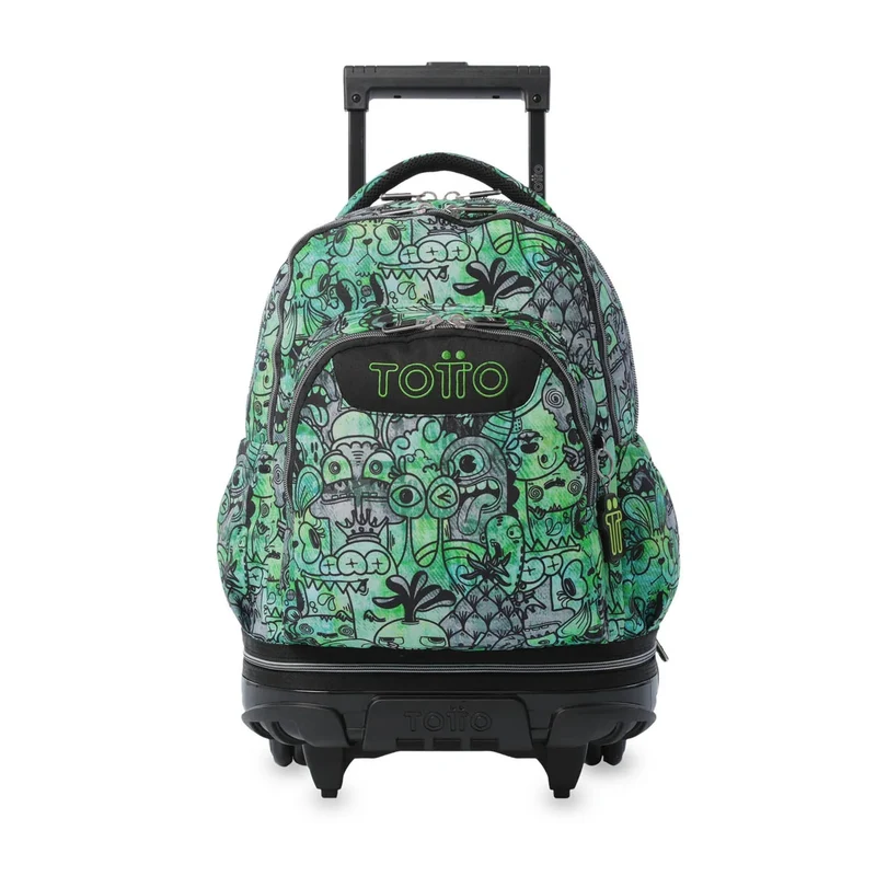 Mochila escolar ruedas desmontable Totto Tiza - Crew
