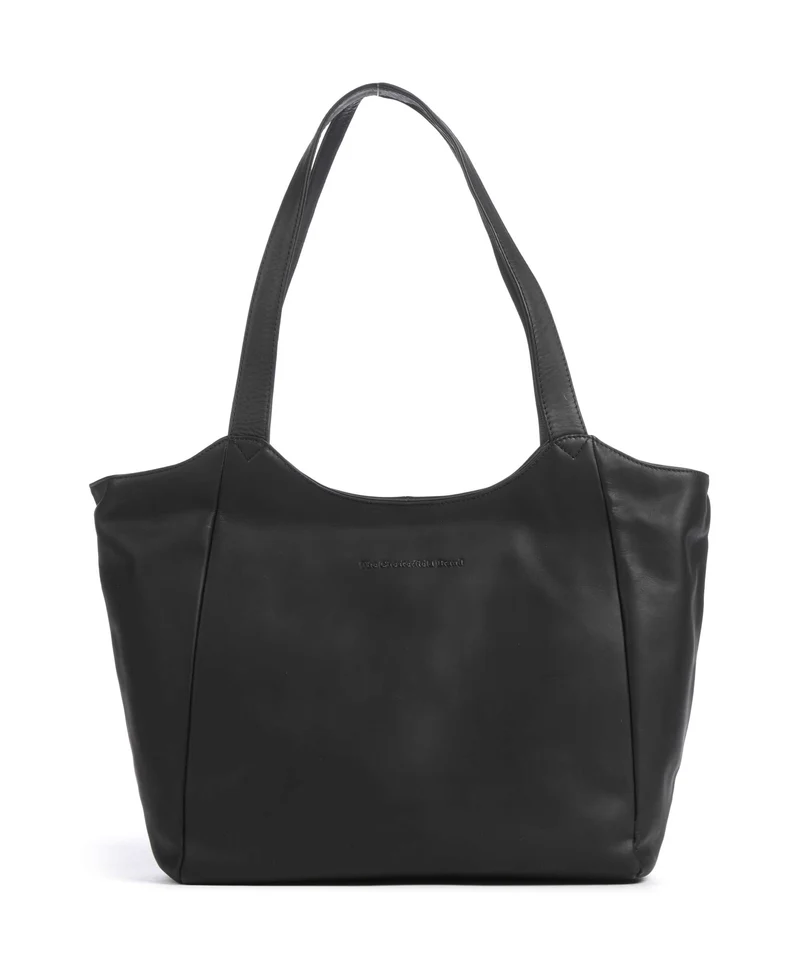 The Chesterfield Brand Wax Pull Up Cow Mireya Bolsa shopping black