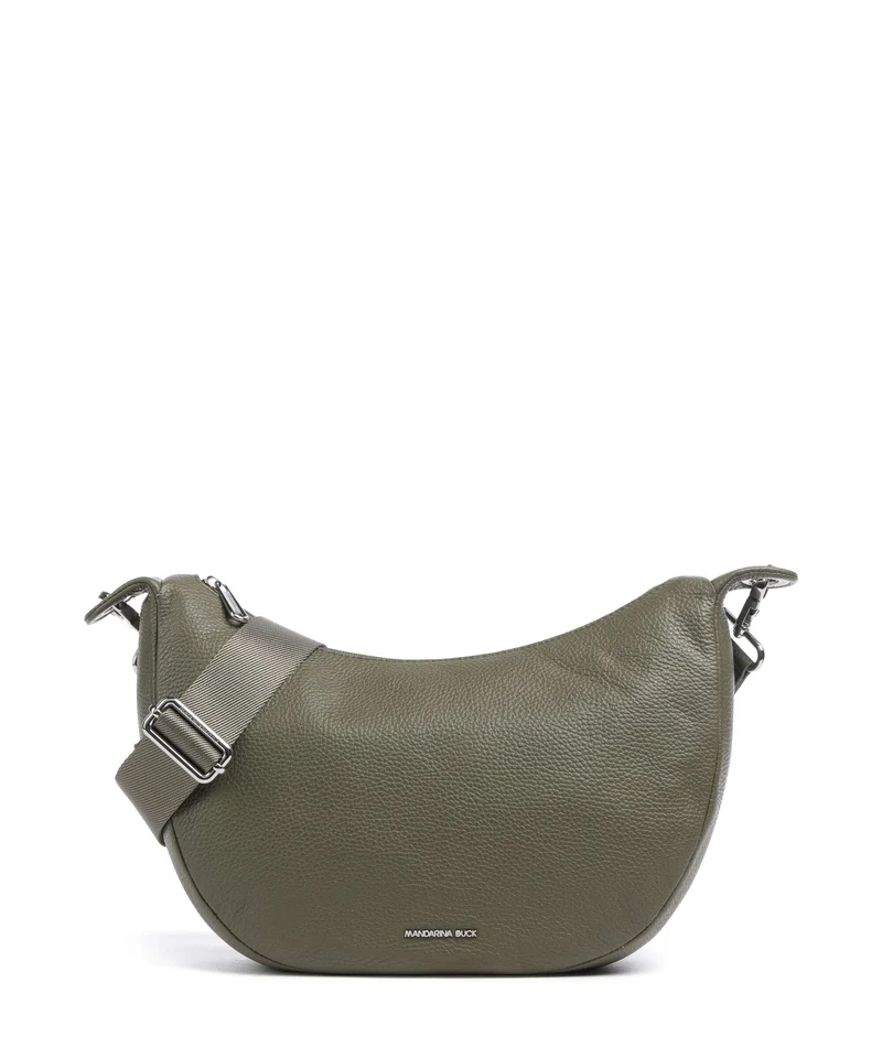 Mandarina Duck Mellow Leather Bolso de hombro winter olive