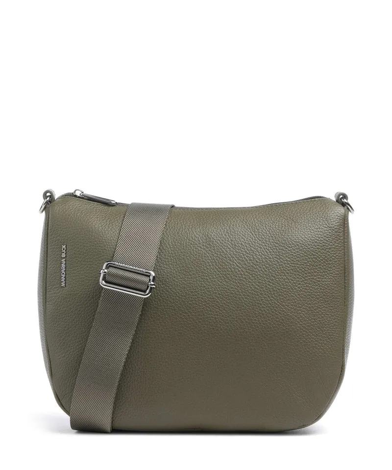 Mandarina Duck Mellow Leather Bandolera winter olive