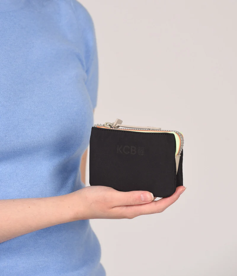 Cartera trifold pequeña KCB Glow