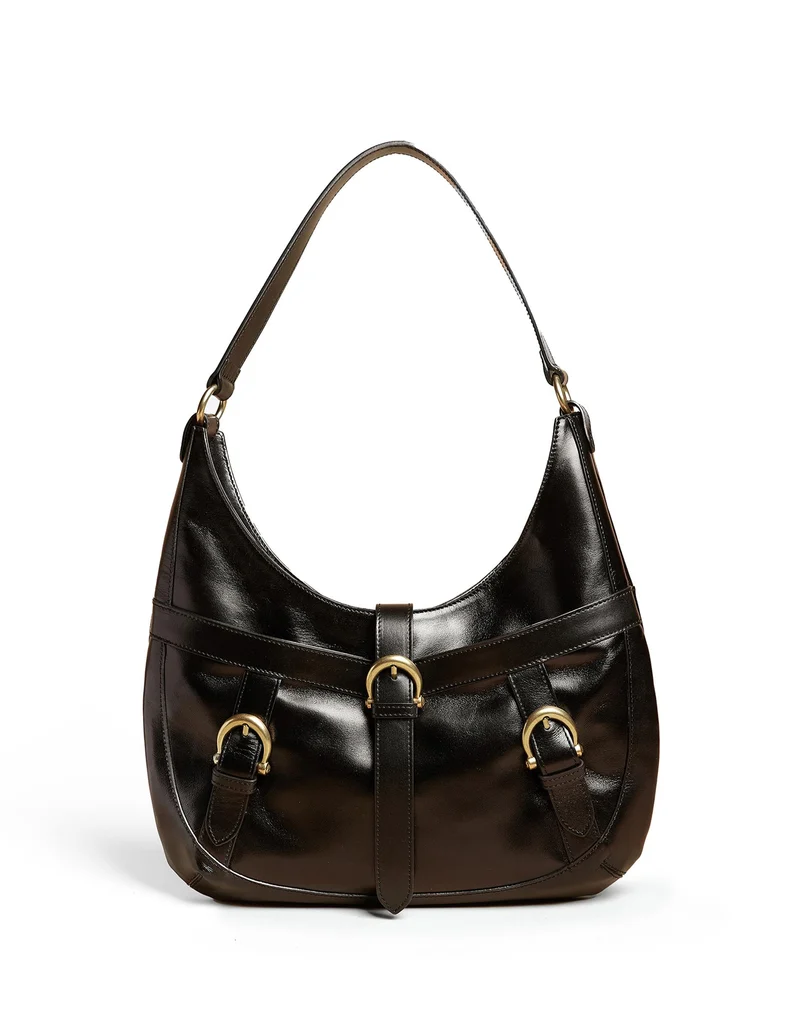 BOLSO GR HEBILLAS NEGRO
