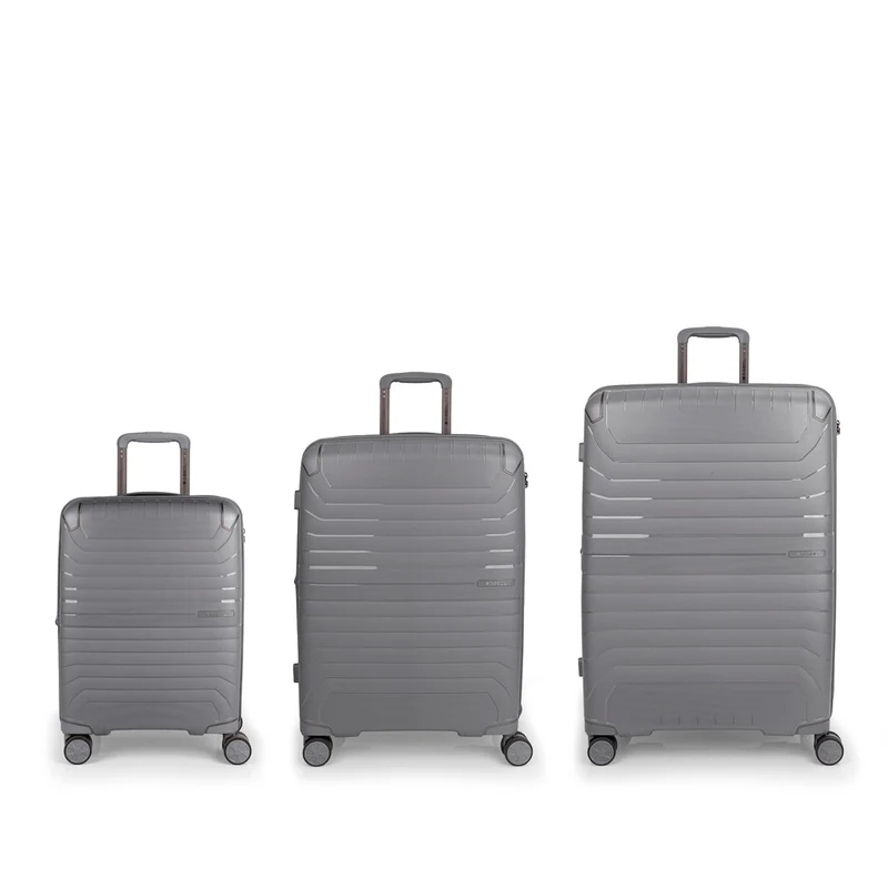 Juego Set de 3 Maletas Expandibles Cabina, Mediana y Grande Gabol Crosby