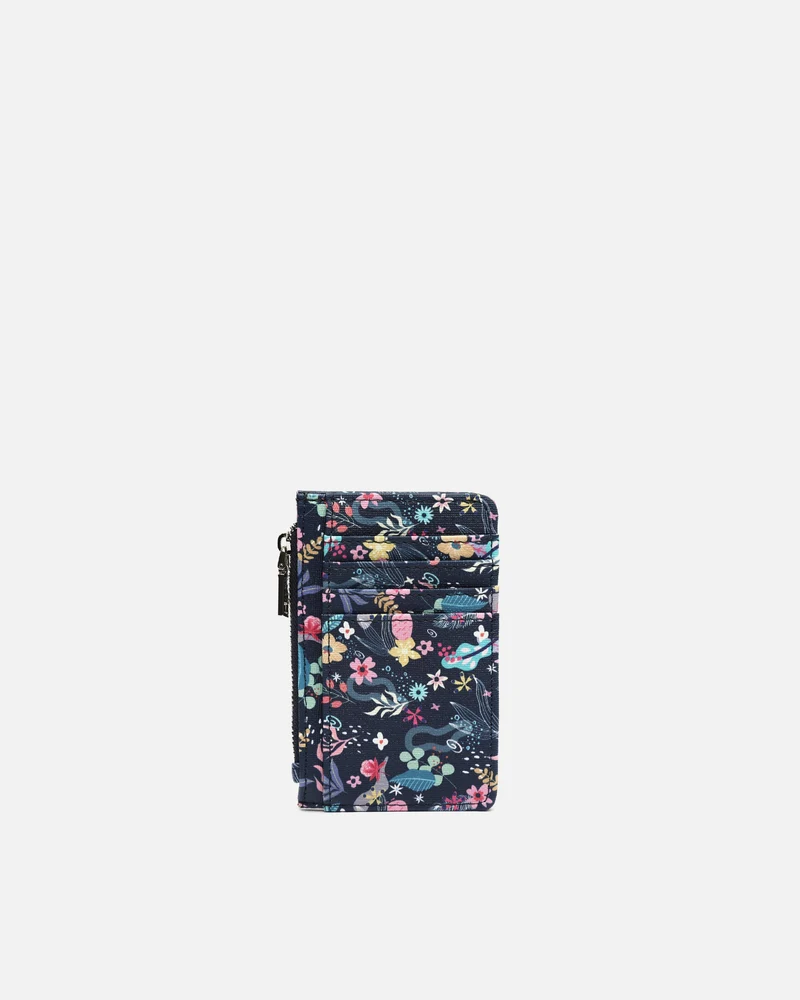 Piegi tarjetero estampado