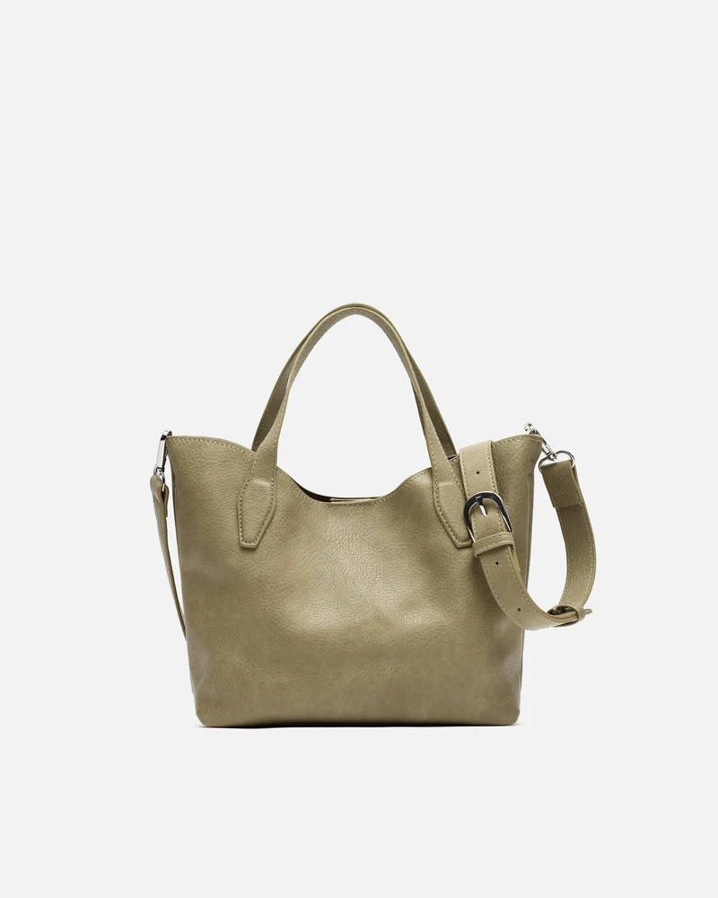 Deweti bolso tote pequeño con neceser y asa bandolera extraíble