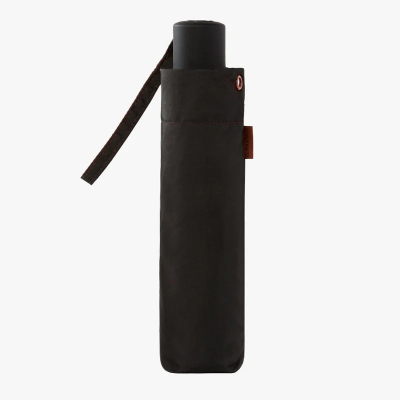 Paraguas plegable manual Bisetti Black-Brown