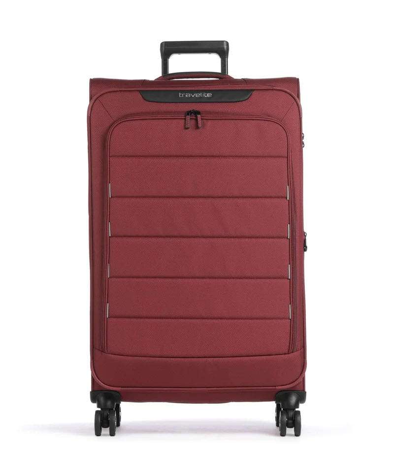 Travelite Skaii Maleta con 4 ruedas red