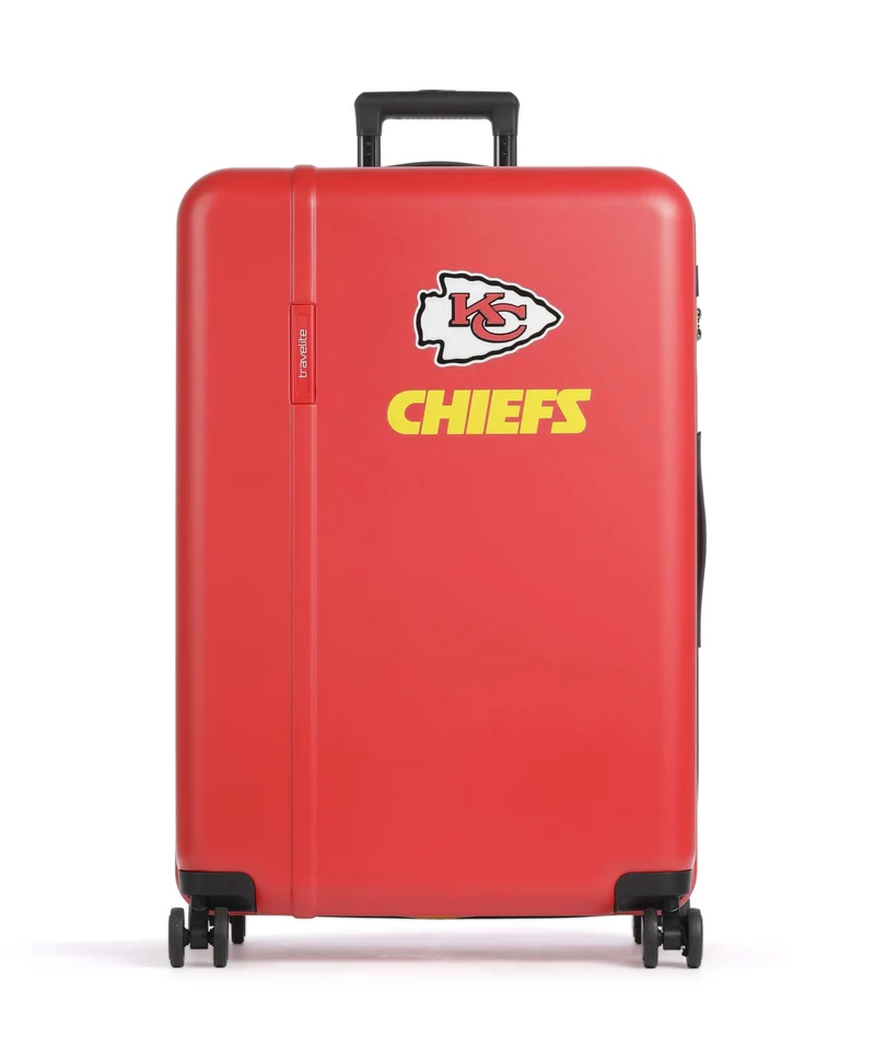 Travelite NFL Maleta con 4 ruedas kansas city chiefs
