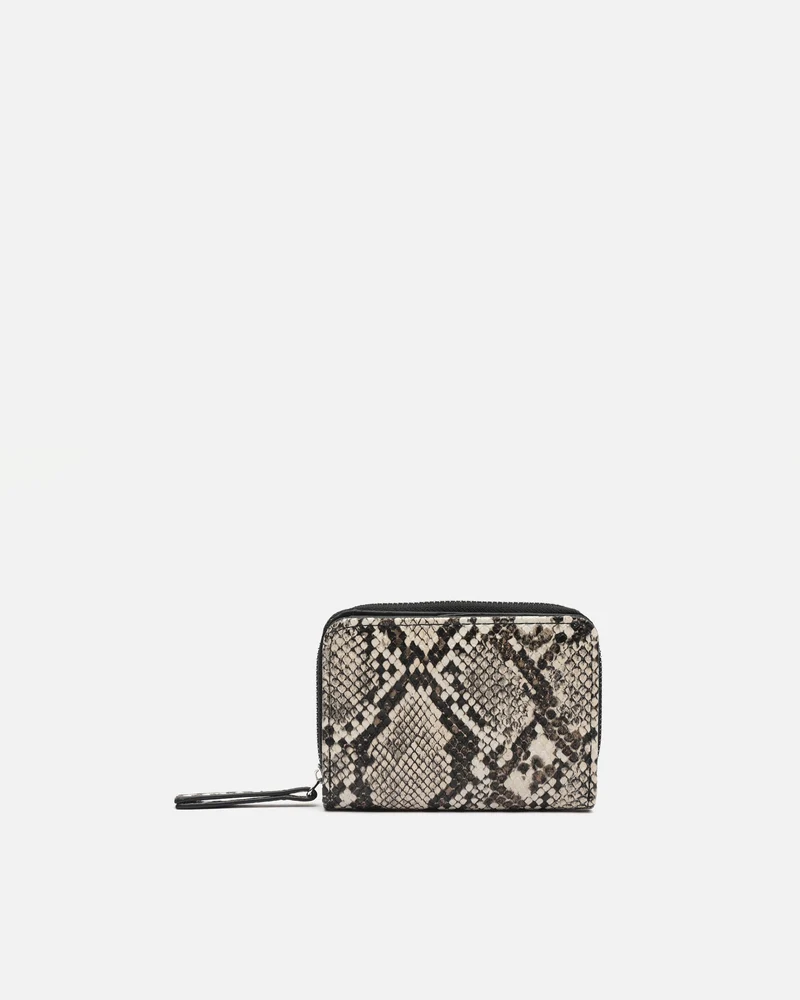 Serpis monedero pequeño animal print