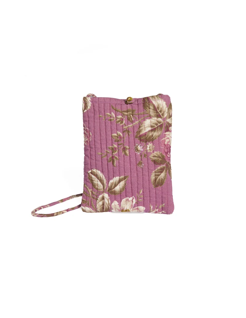 BANDOLERA ROSE PLUM
