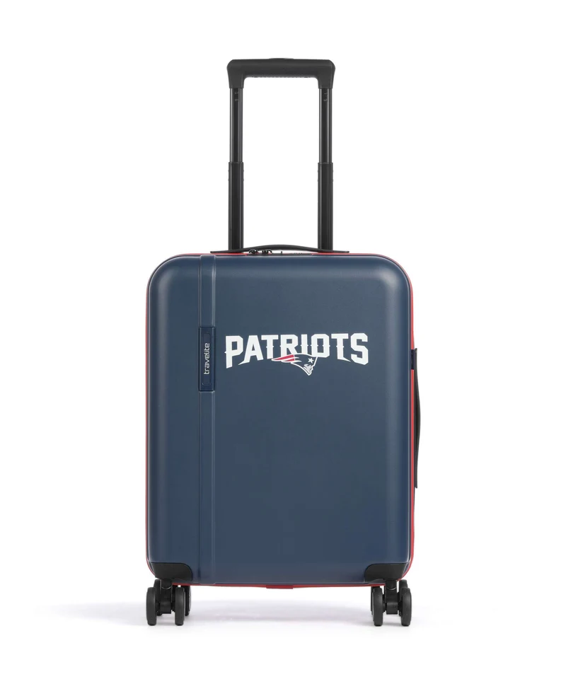 Travelite NFL Maleta con 4 ruedas new england patriots