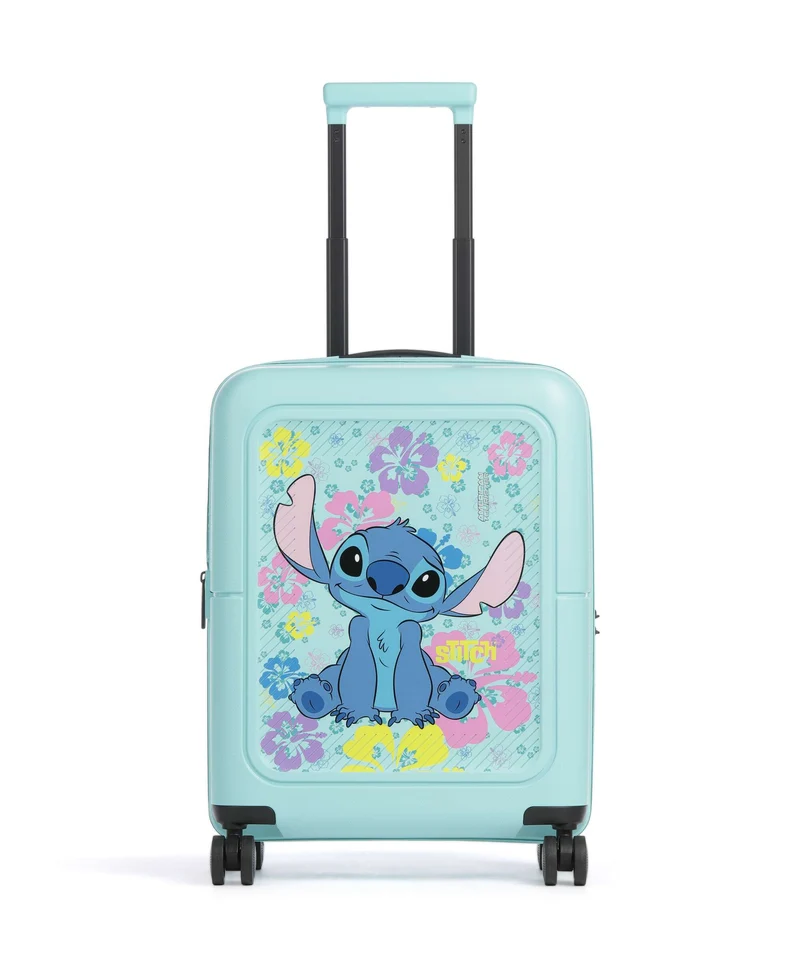 American Tourister Dashpop Disney Maleta con 4 ruedas stitch flower