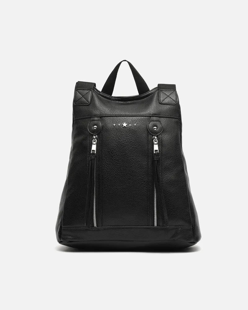 Zaba mochila antirrobo con detalles metálicos