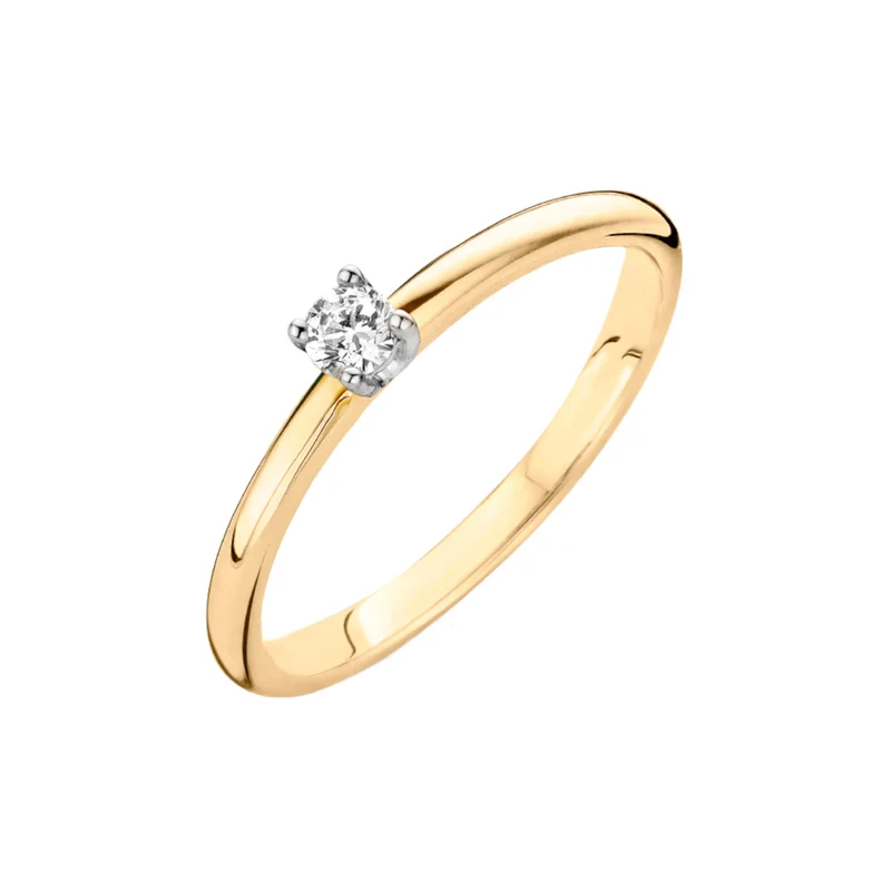 Blush Diamonds 14k Gouden Ring Met Diamant 1602BDI/50
