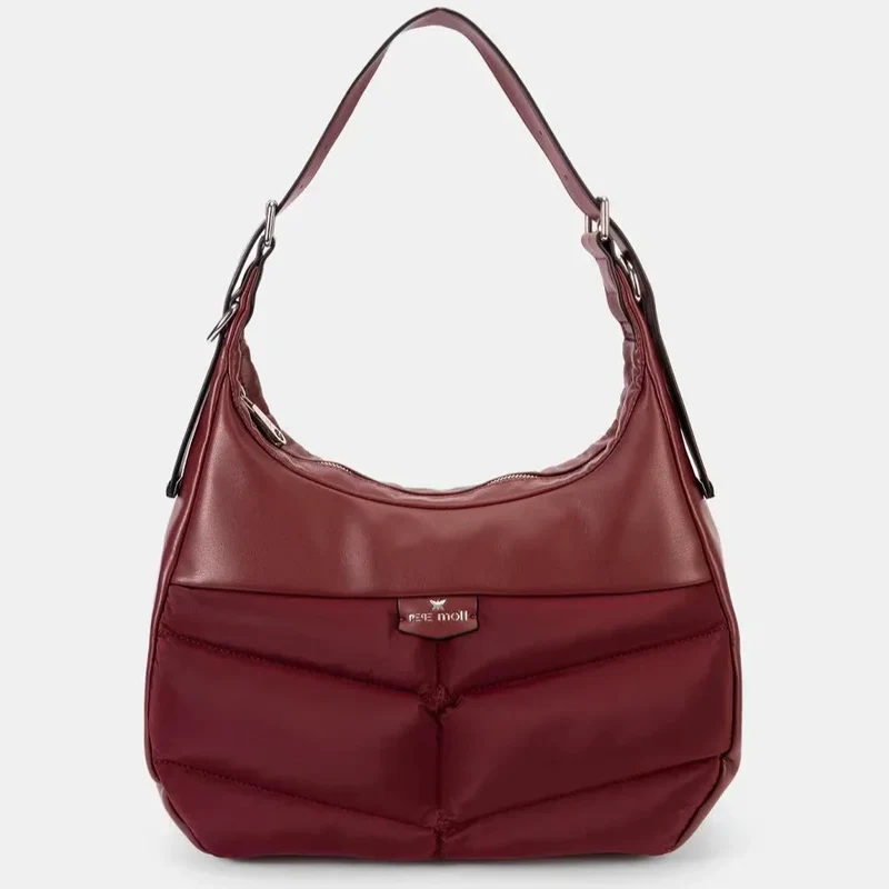 Bolso Hobo Pepe Moll Leonor Burdeos