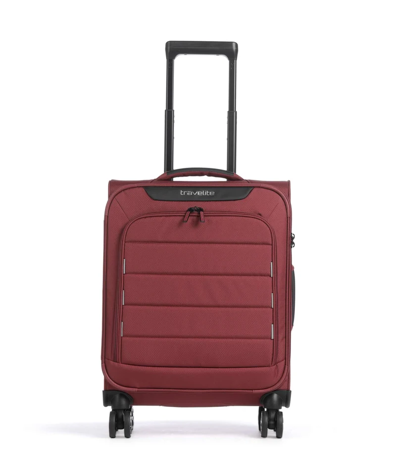 Travelite Skaii Maleta con 4 ruedas red