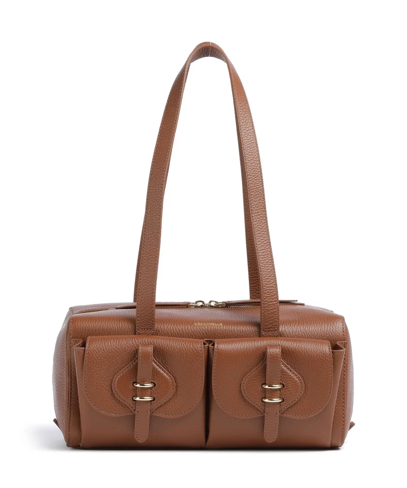 Coccinelle Mavery Bolso de hombro cognac