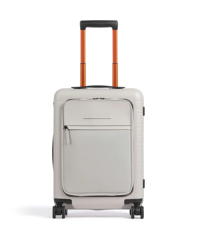 Horizn Studios M5 ID Essential Maleta con 4 ruedas sandgrey/orangeglow