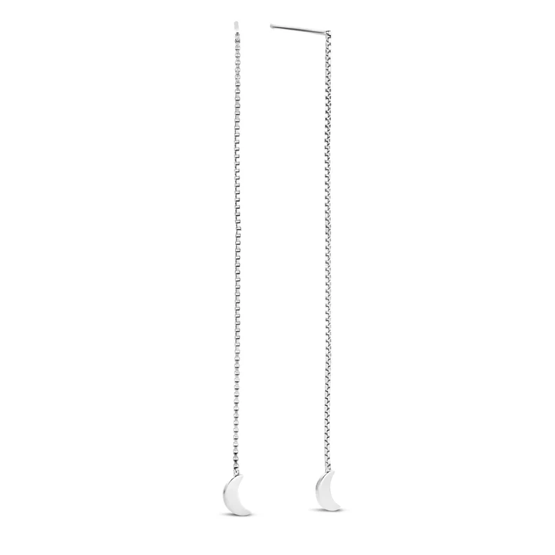 Violet Hamden Luna 925 Sterling Zilveren Oorbellen met Manen VH16048