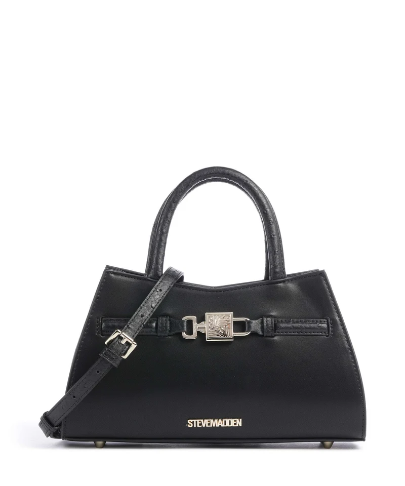 Steve Madden BSHERI Bolso de mano black/gold