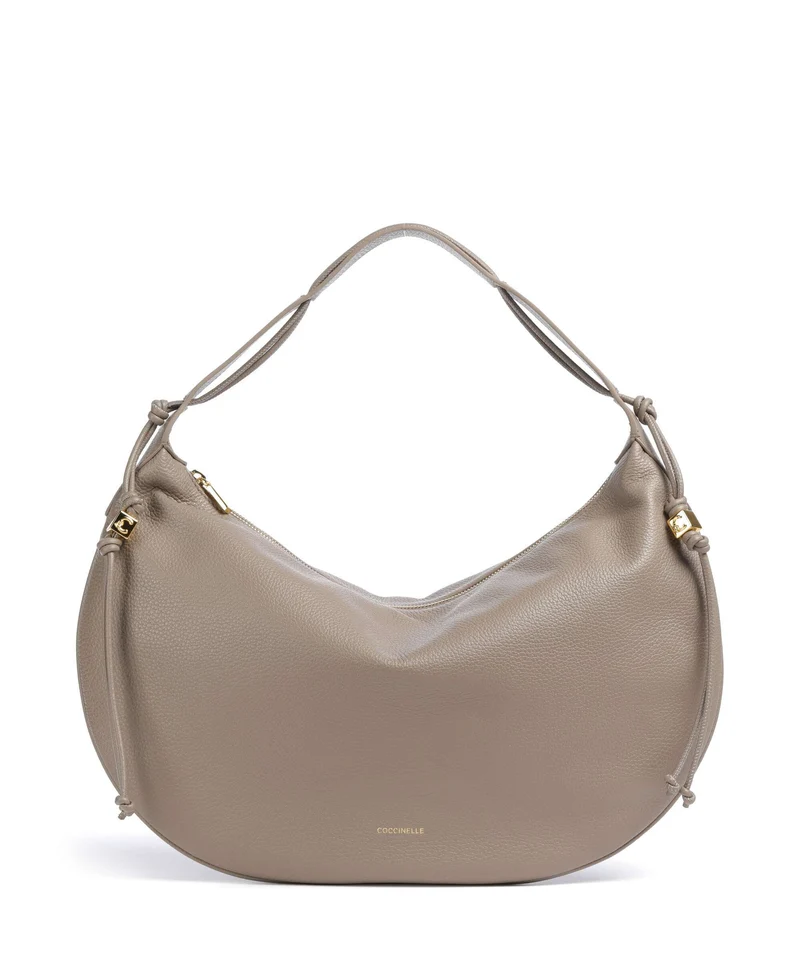 Coccinelle Thess Bolso de hobo warm taupe