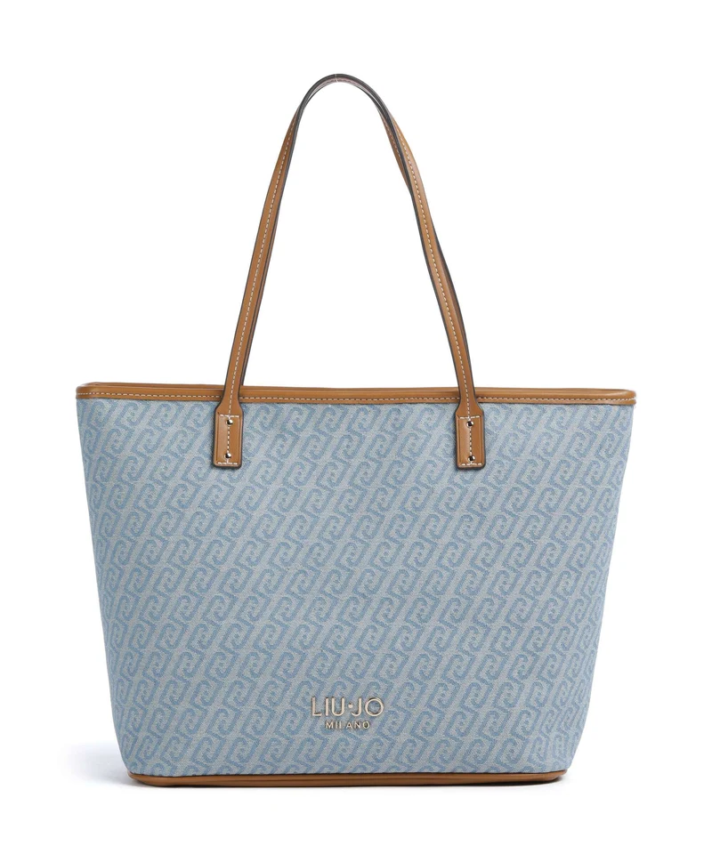 Liu Jo Evrim M Bolsa shopping dusty blue