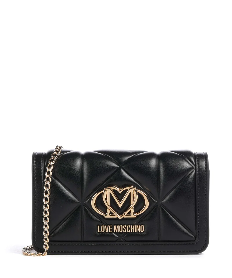 Love Moschino Embossed Q Monedero black